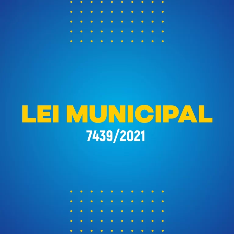 Lei Municipal 7439/2021