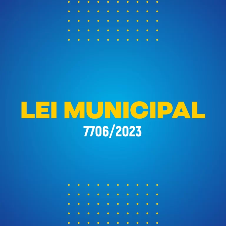 Lei Municipal 7706/2023